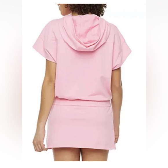 Juicy By Juicy Couture Pink Baby French Terry Hoodie Skirt Set, Large, NWT!! - Picture 2 of 5